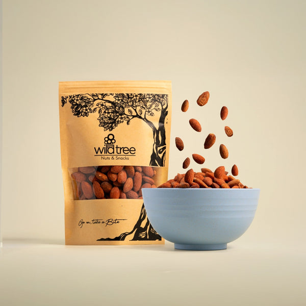 Desi Style Chili Lemon Almonds