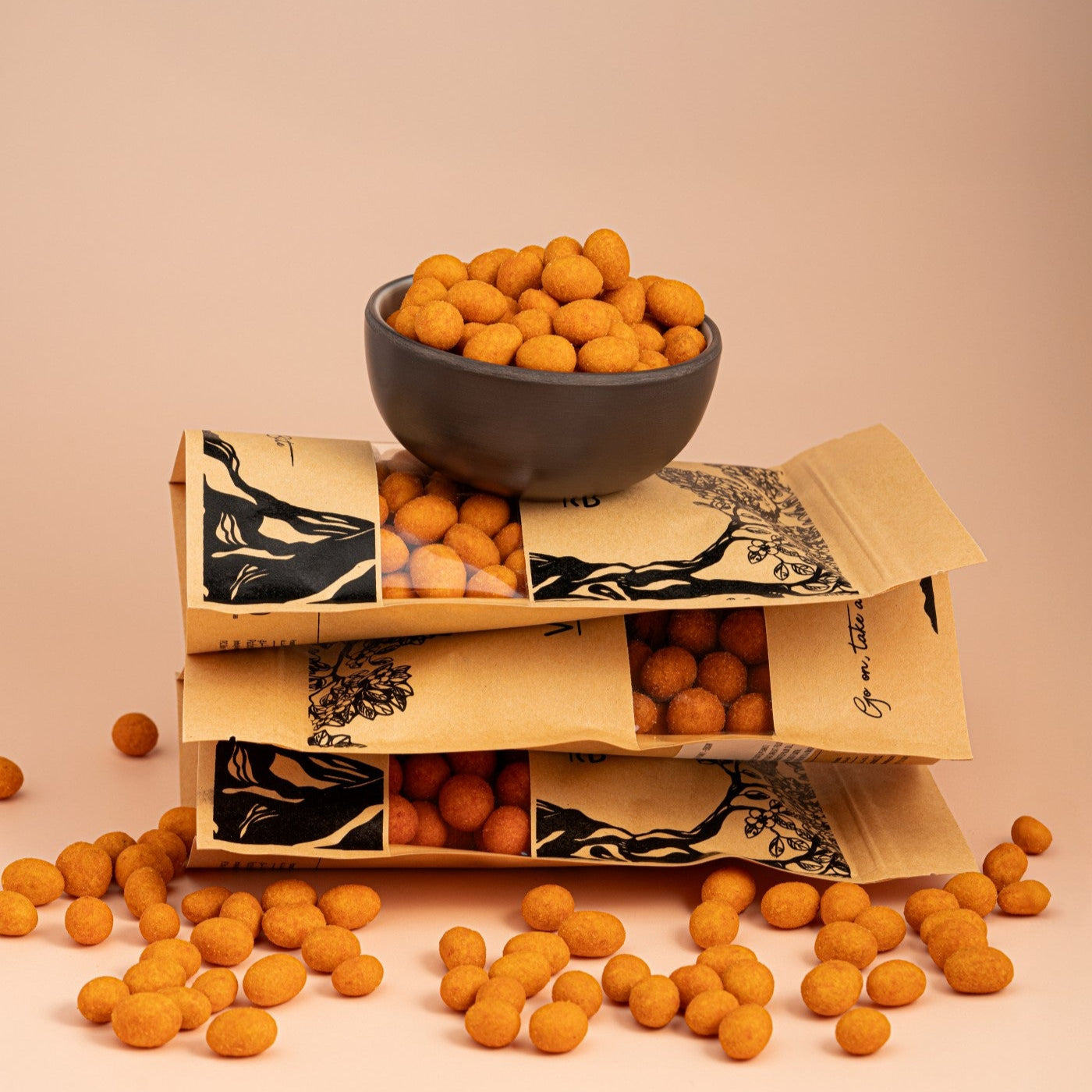 French Cheese Coated Peanuts