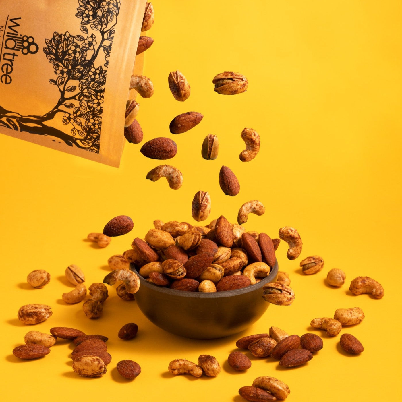 Wood Smoked mixed Nuts- Premium