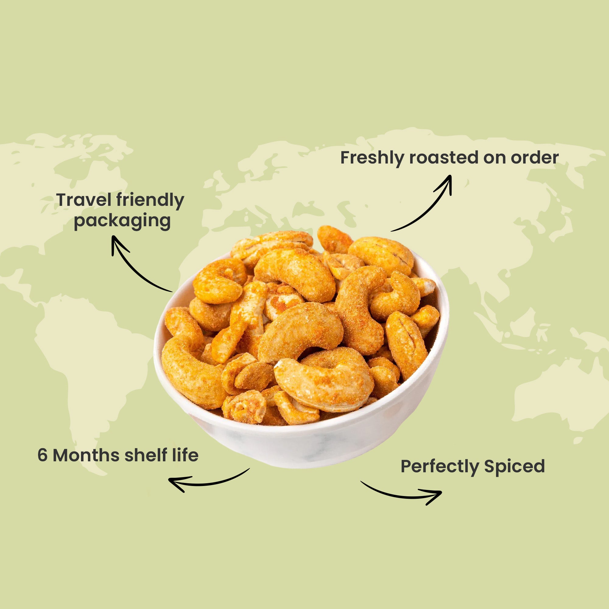 French Cheese Cashew Nuts