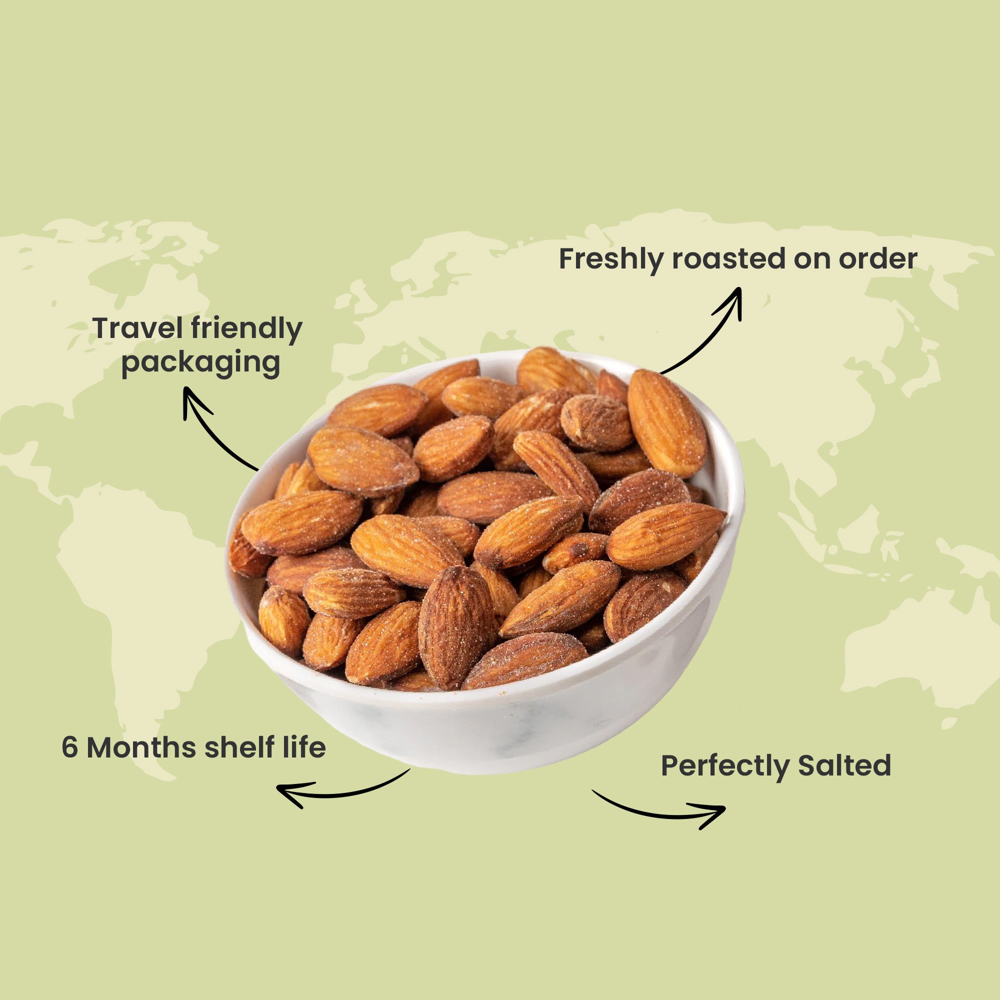 Salted Californian Almonds