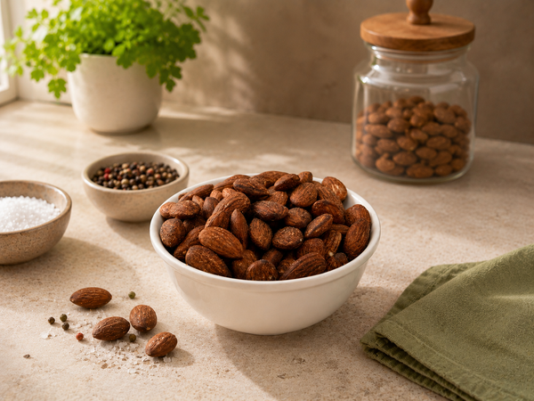 Wood Smoked Almonds