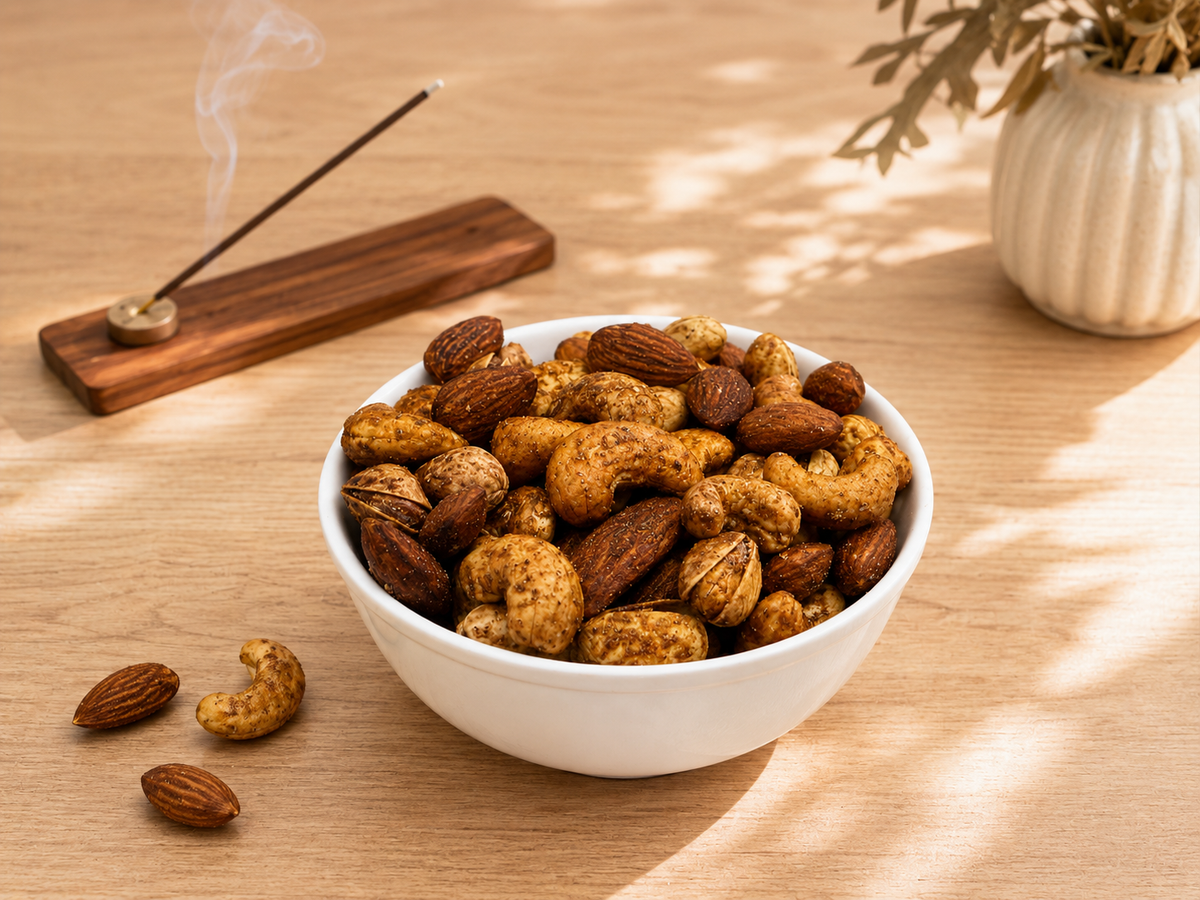 Wood Smoked mixed Nuts- Premium