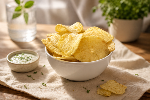 Yogurt and Herbs Flavoured Kettle Chips - 200Gm